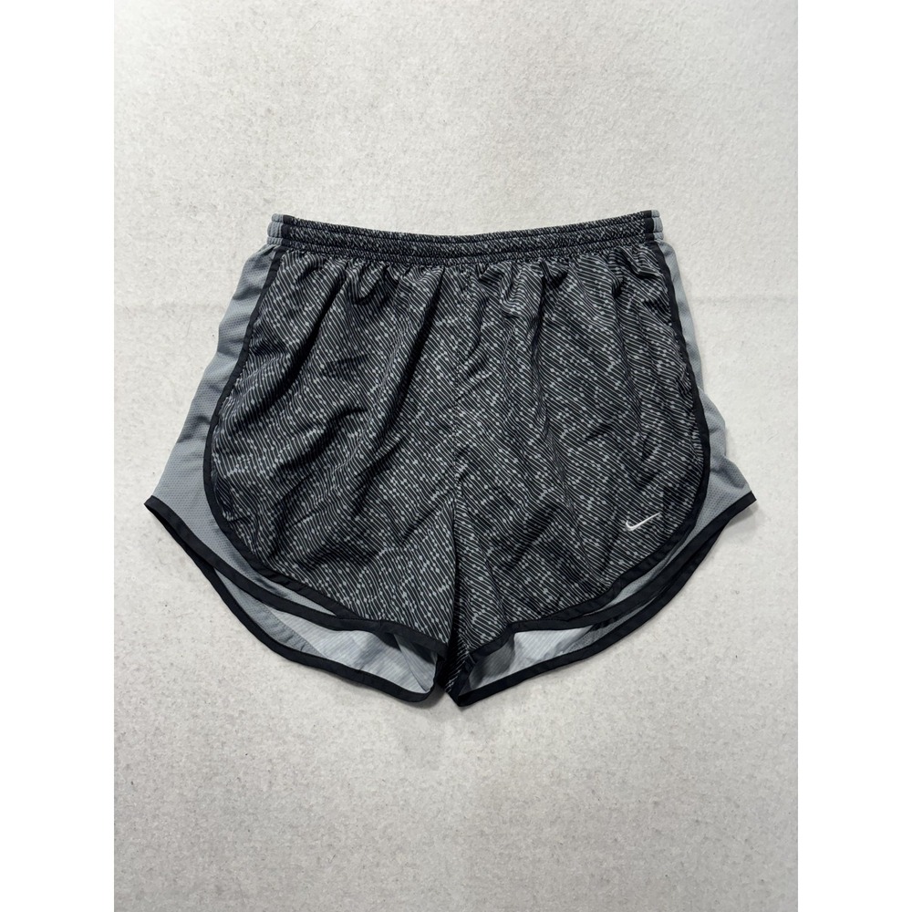 Nike Running Shorts Womens Large Black Dri-FIT 3" Inseam Lightweight Athletic